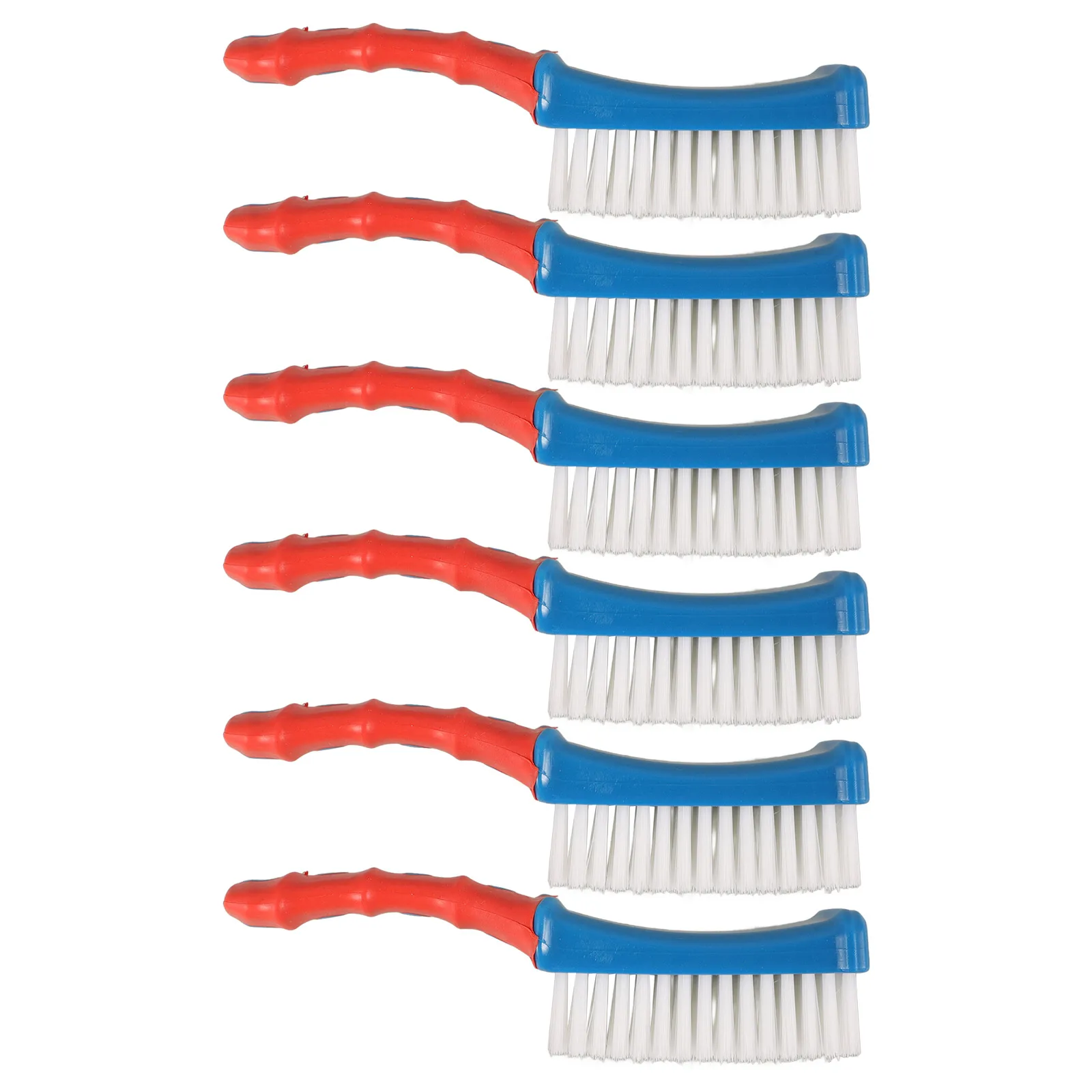 

6pcs Cleaning Bracelet Brush Nonshedding Durable Large Bristles For Car Home AC Gaps Crevice Grout Tile Shower Floor