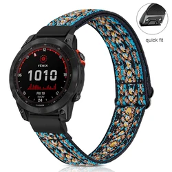 20mm Quick Fit Nylon bands ch laufe fĂŒr Garmin Fenix 7s Sport Solo Uhr Armband Correa fĂŒr Garmin Fenix 6s Pro 5s Plus