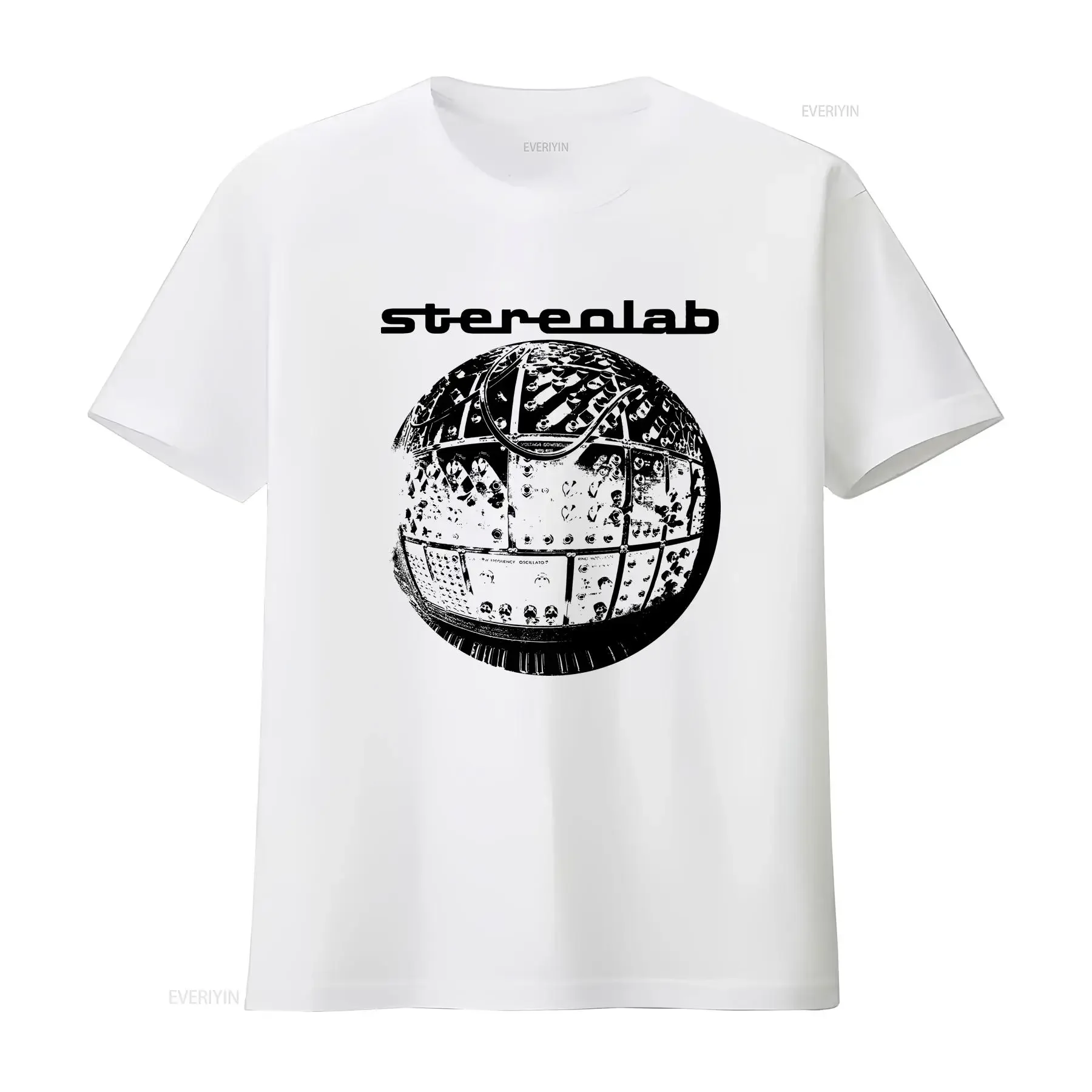 Stereolab Mars T-Shirt Baumwolle Gold Herren Vollgröße S bis 5XL MD1535 Vintage Gewaschen Designerkleidung Grafik Vielseitig Unisex