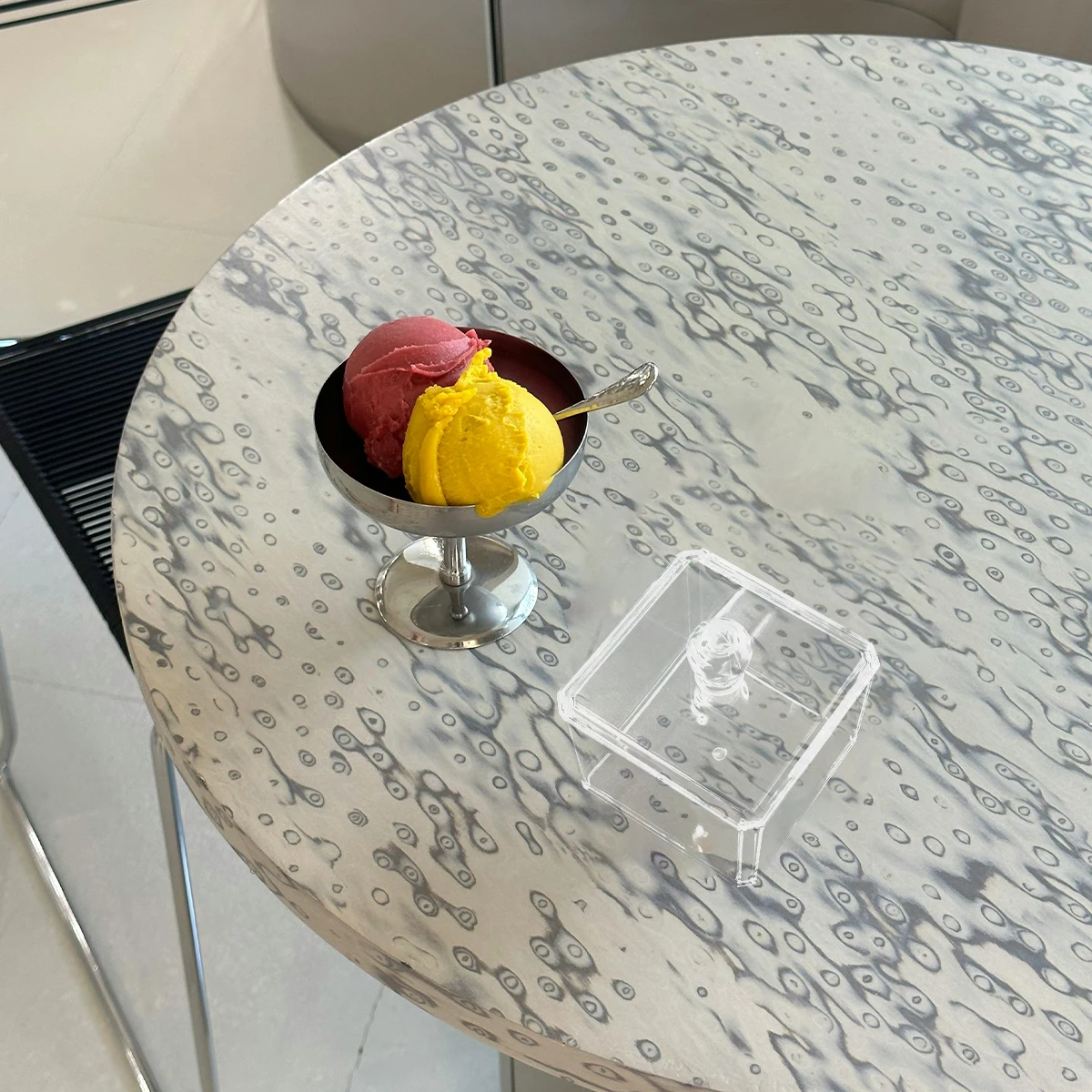 

2pcs Bathroom Cabinet Storage Jar Square Acrylic Container For Cotton Swabs Cosmetics Jewelry Spices Travel Organizer Box