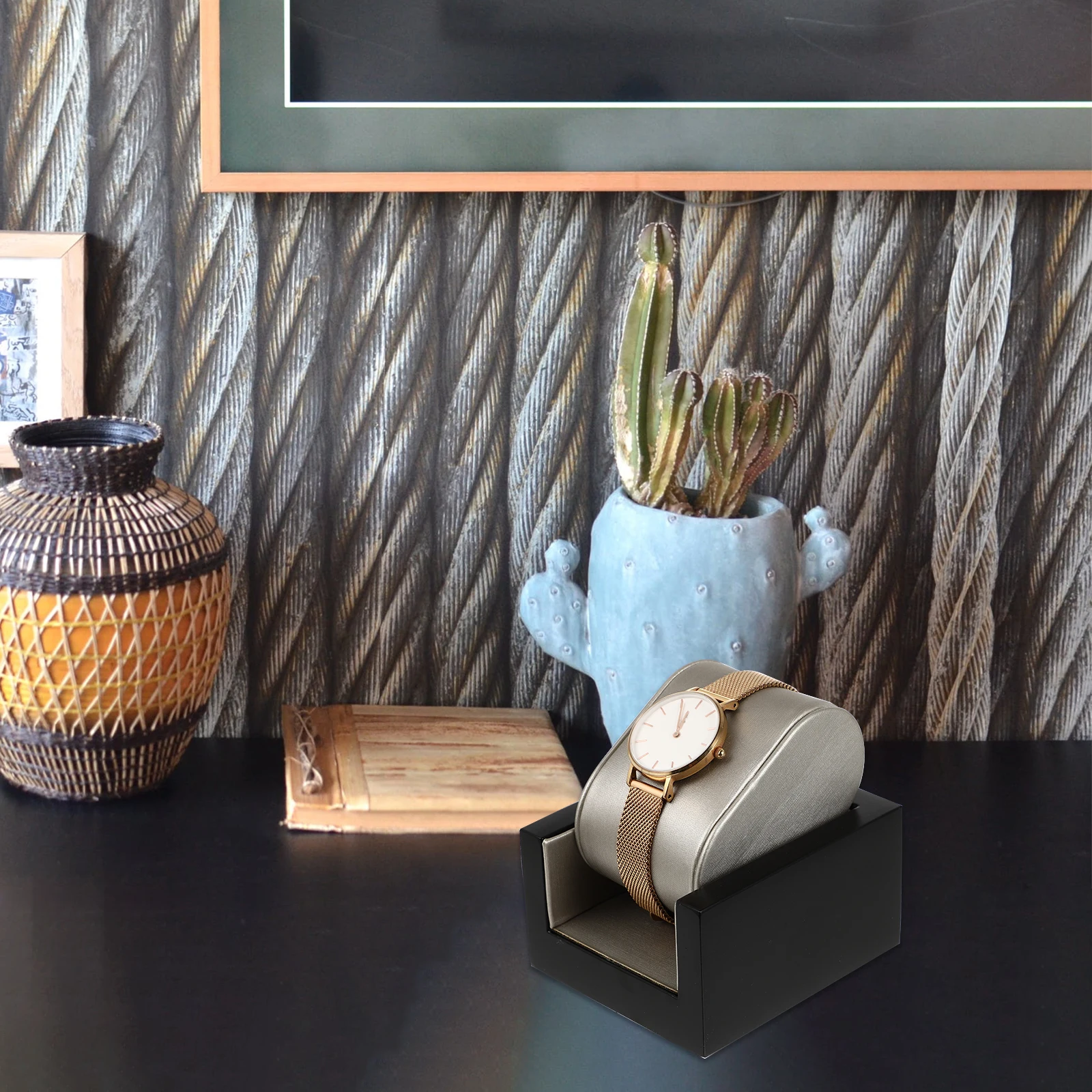 

Bracelet Display Stand Black Premium Watch Holder for Home Or Store Elegant Jewelry Display Solution High Quality Material