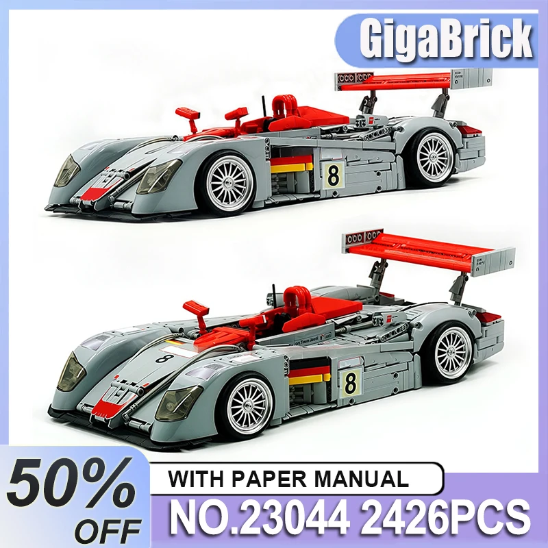 

Новый S1 гоночный автомобиль формулы модель строительный блок MOC YC-23044 скоростной гоночный автомобиль кирпич DIY игрушка-головоломка Рождественский подарок ребенку