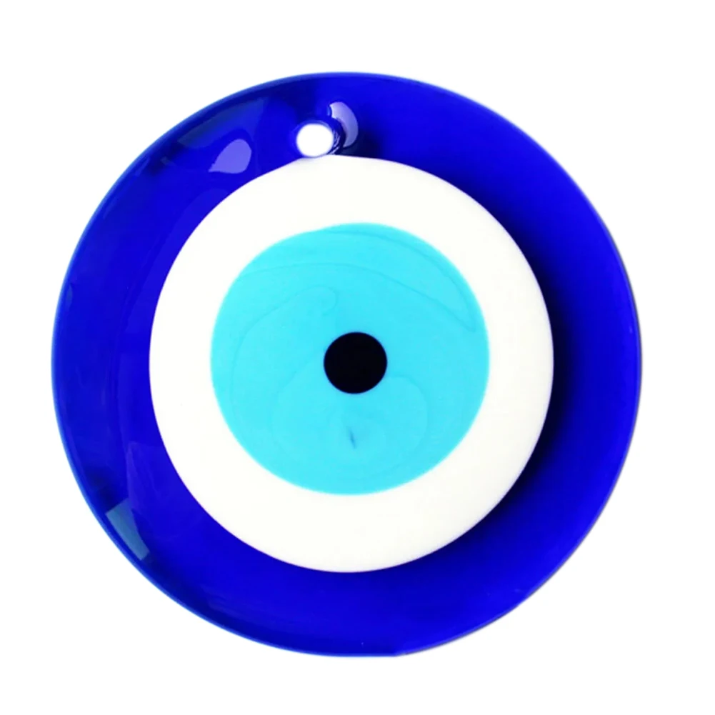 Grote Duivel Oog Turkse Blauwe Oog Ronde Glazen Kralen Sieraden Etnische Stijl Benodigdheden Voor Sieraden Maken Diy Accessoires Auto Hanger