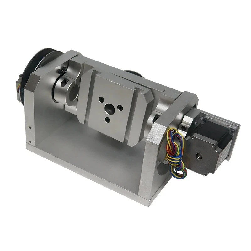 4th/5th/A/B Axis Rotation Axis with Table for Engraving Router Multi-Axis Machining Accessory