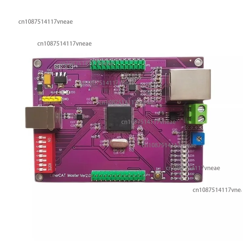 EtherCAT Development Board Slave and Master Stations Are Based on STM32+AX58100