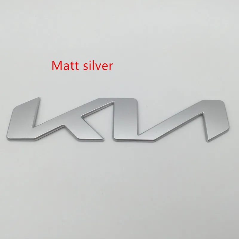 1pcs 3D 15cm 13cm 17cm 21cm for Car Letter Front Head Hood Bonnet Emblem Rear Tail Bumper Trunk Sticker Badge Styling view 3