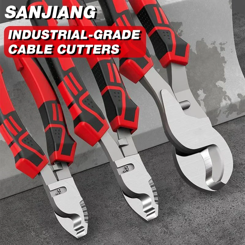 Cable Cutter Heavy Duty Wire Cutting Tool Shears for Aluminum, Copper, Electrical Wire, Communications Cables Cutter