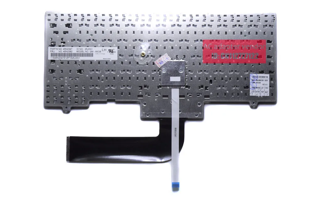 Imagem -02 - For Ibm For Lenovo For Thinkpad Sl410 Sl410k Sl510 Laptop Keyboard L412 L512 L421 uk Version