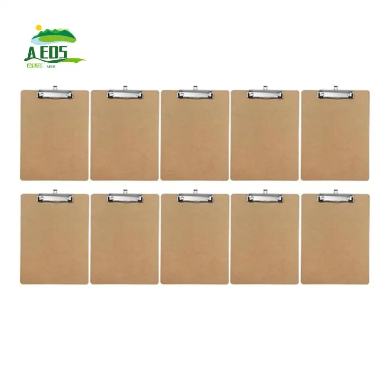 aed5-10-pezzi-clip-per-tavola-di-legno-cartella-piatta-porta-menu-stecche-per-appunti-in-legno-per-ufficio-scuola-forniture-per-l'aula-marrone