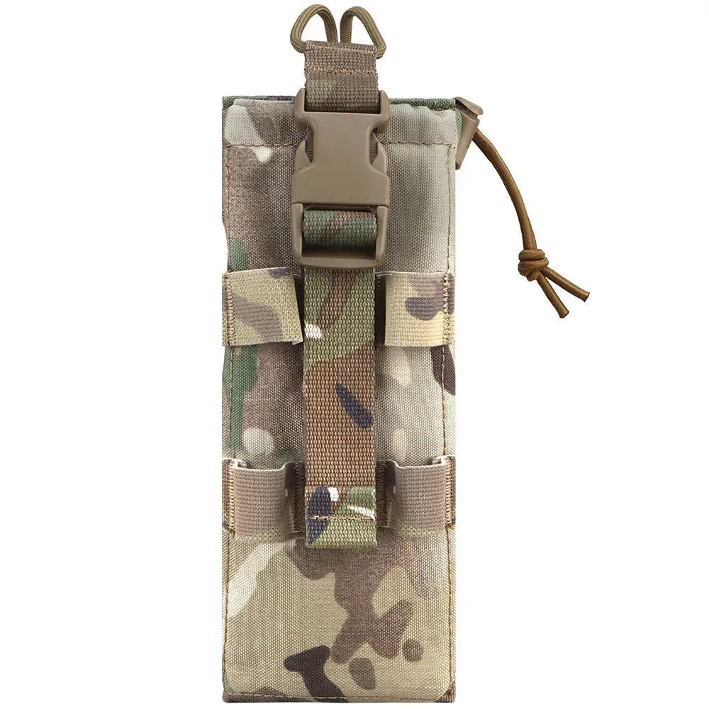 

Outdoor Molle PRC 152/148 Radio Pouch Drop down Universal Walkie Talkie Pouch Waist Bag Pocket Holder