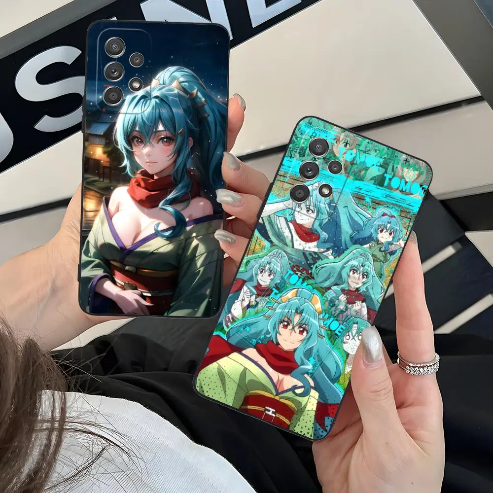 Tsukimichi Tomoe funda de teléfono móvil para Samsung Galaxy M55 54 42 35 34 33 32 23 22 15 14 13 12 F55 5G cubierta colorida bonita