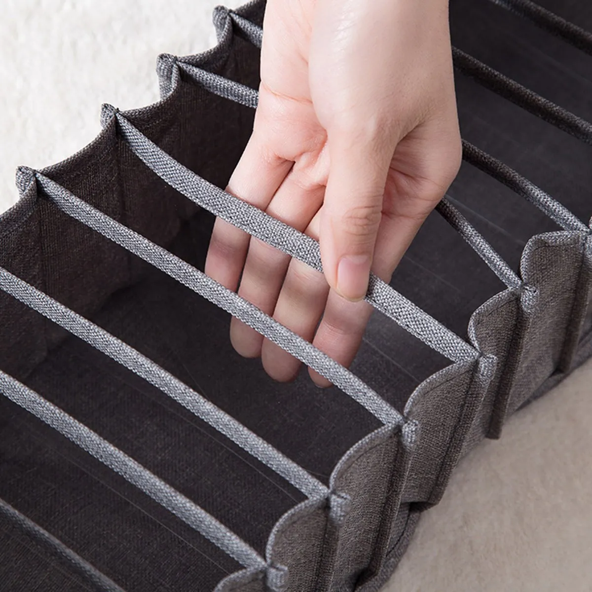 

Складная сумка для хранения из трех частей, подходящая для хранения-BAAQ