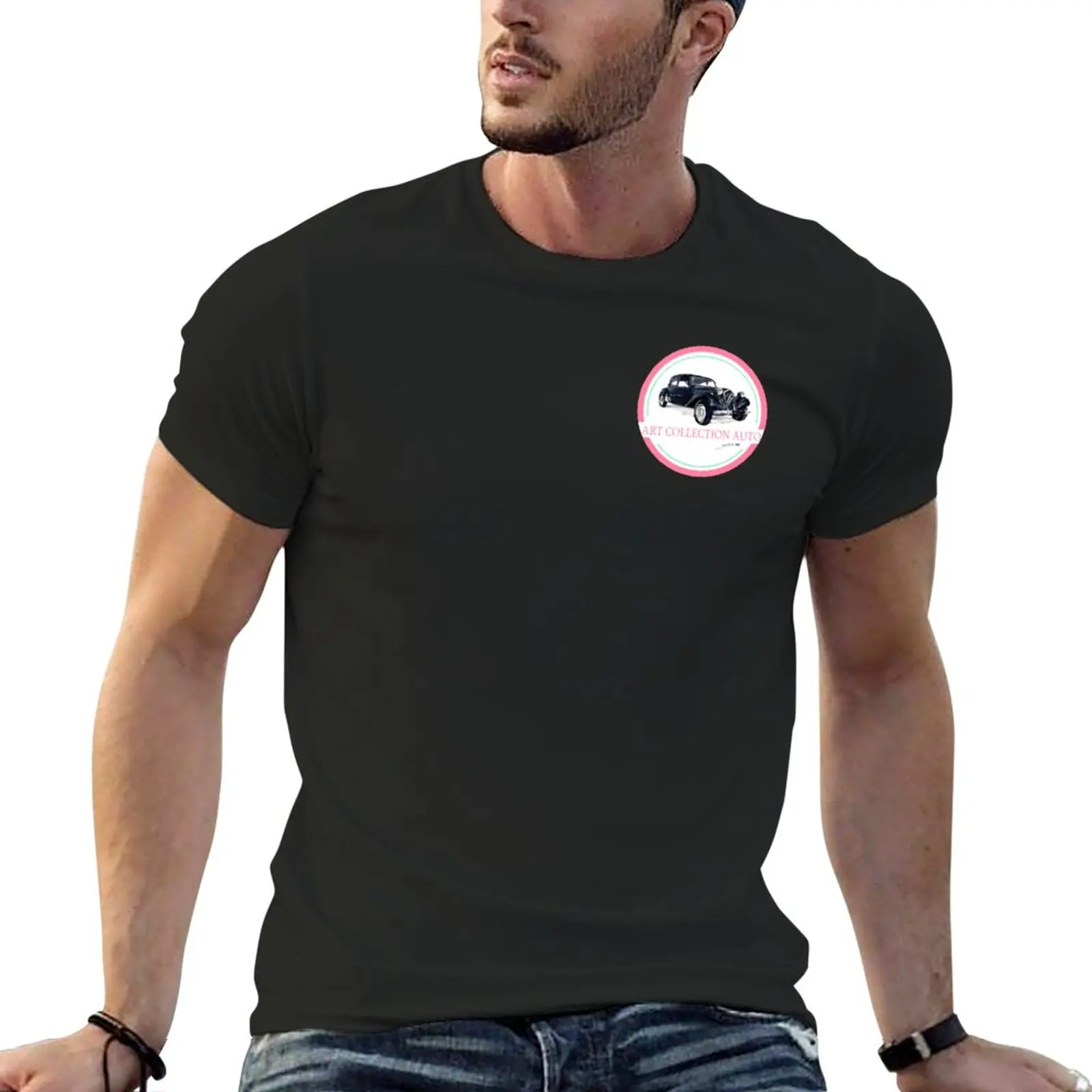 New Citroen Traction - Baes Gerald T-Shirt Short sleeve anime plain t shirts men