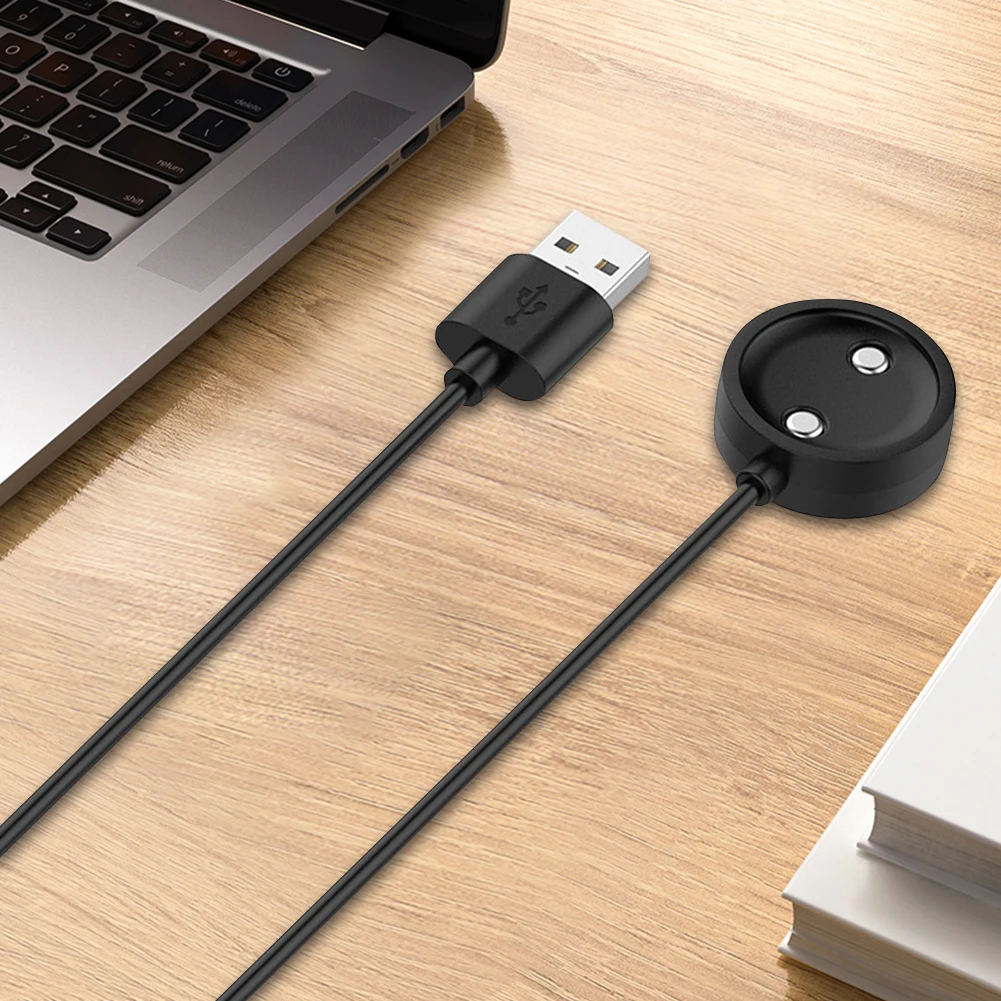 

1 M Magnetic USB Charging Cable 2 PIN Smart Watch Charger Dock Adapter for Suunto 9 Peak Pro/Suunto Vertical/Suunto Race