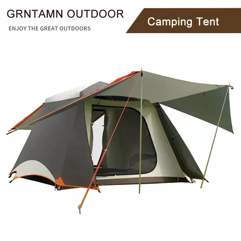 GRNTAMN  Outdoor Automatic Camping Family Fishing Leisure Quick Tents Sunshelter Awing And Waterproof Gazebo Tent