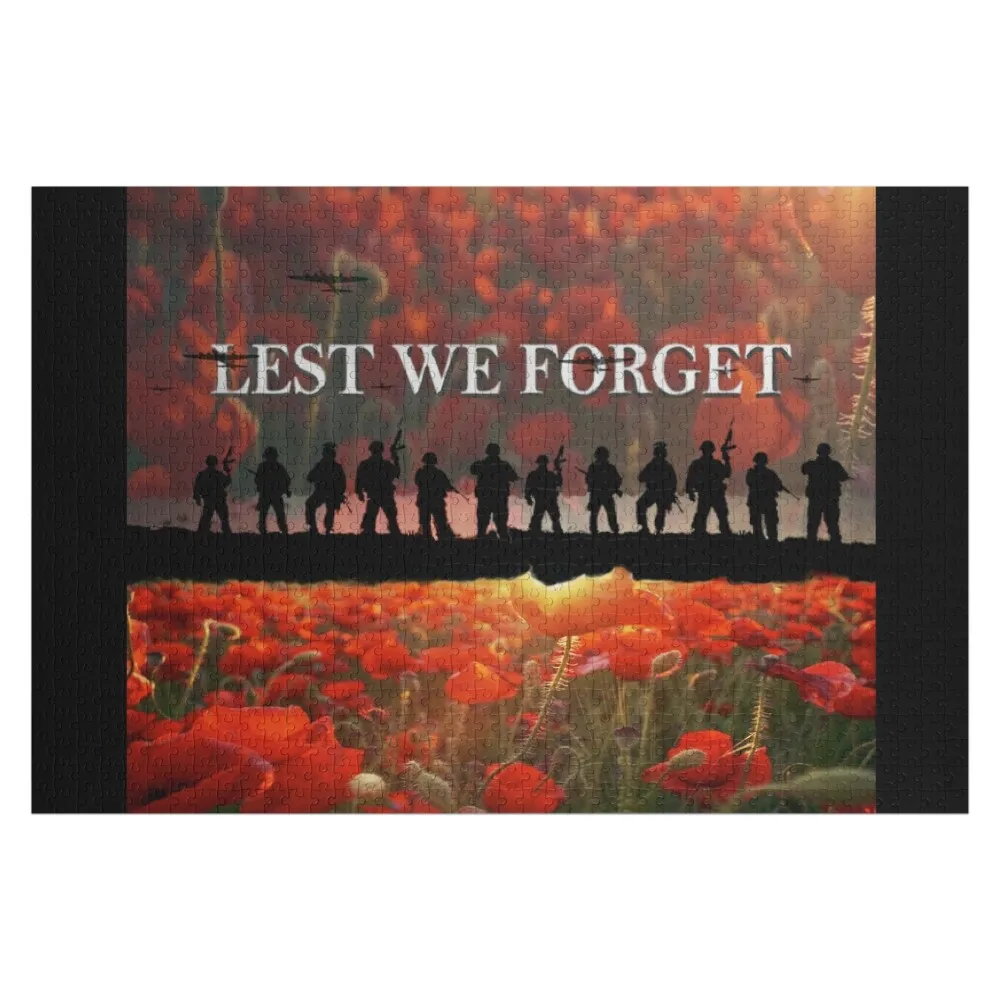 Remembrance Day No. 2 Jigsaw Puzzle Iq Toddler Toys Children Custom Gift Puzzle