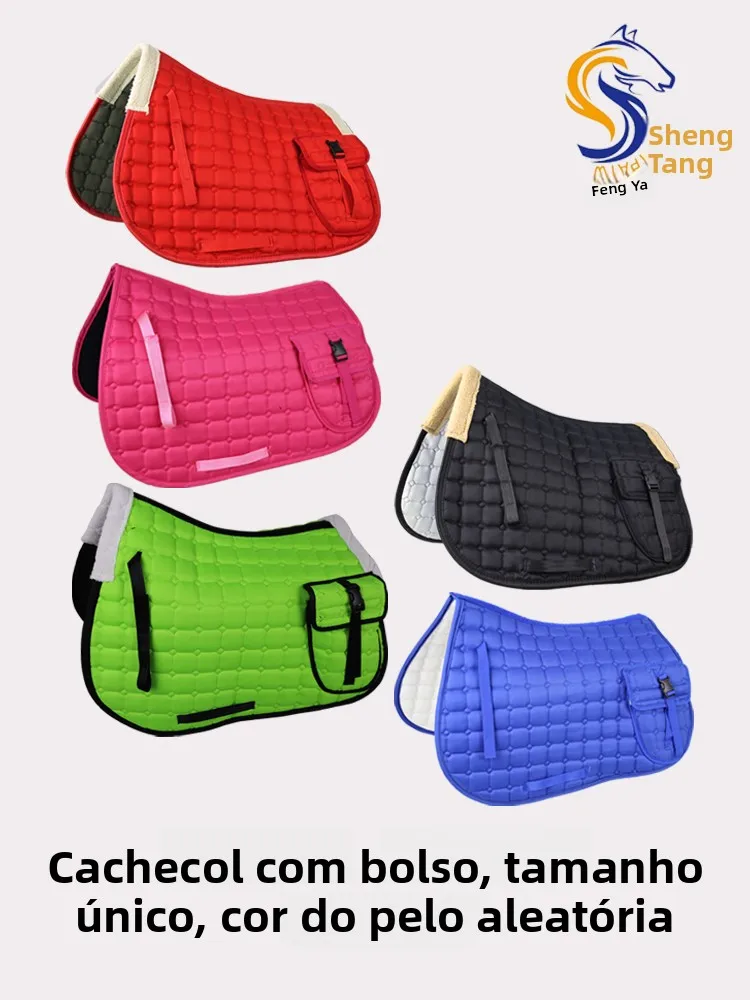 riding-equipment-sweat-pad-with-pocket-equestrian-saddle-riding-gear-sweat-drawer-horseback-riding-supplies