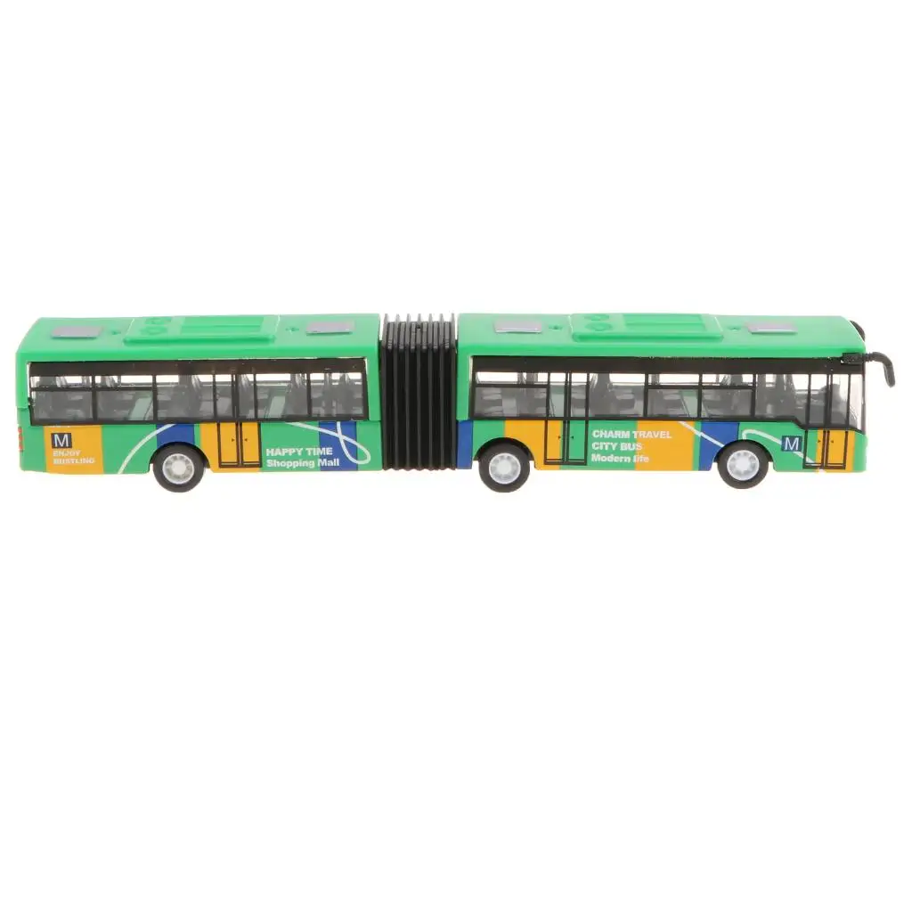 18cm zabawka elektryczna 1/64 model autobusu z napędem pull back dla dzieci prezent dla dzieci odlewany samochód tramwajowy ze stopu metalu