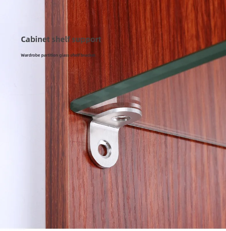 1 Stück 304 Edelstahl-Winkelhalterung, Befestigungselemente, Schutz, vierzehn Größen, Eckhalterung, Möbelbeschlag – Detail 2