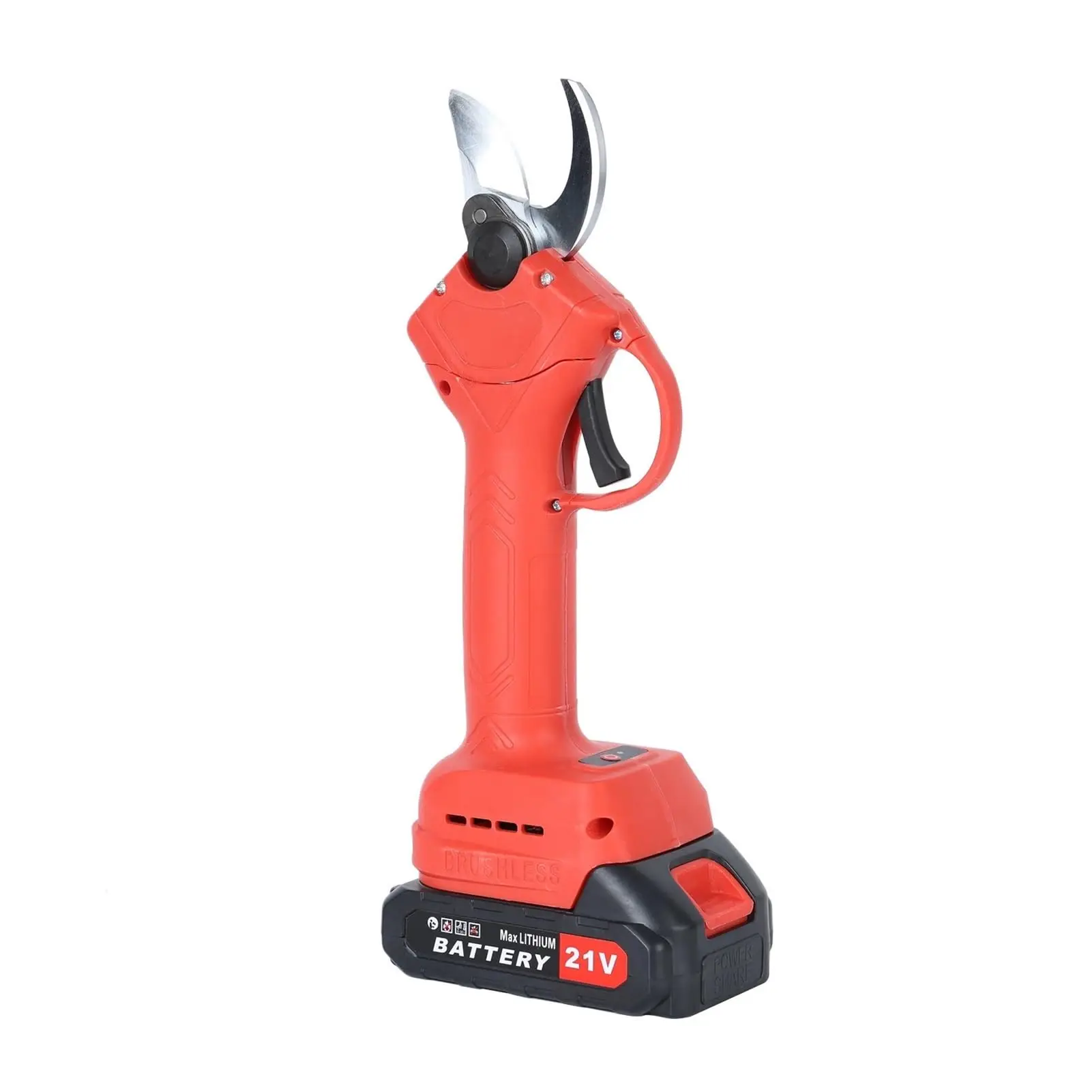 2 21V Cordless Brushless Electric Pruning Shears Garden Branch Cutter Cuts branches, garden plants, cloth or cable depending on