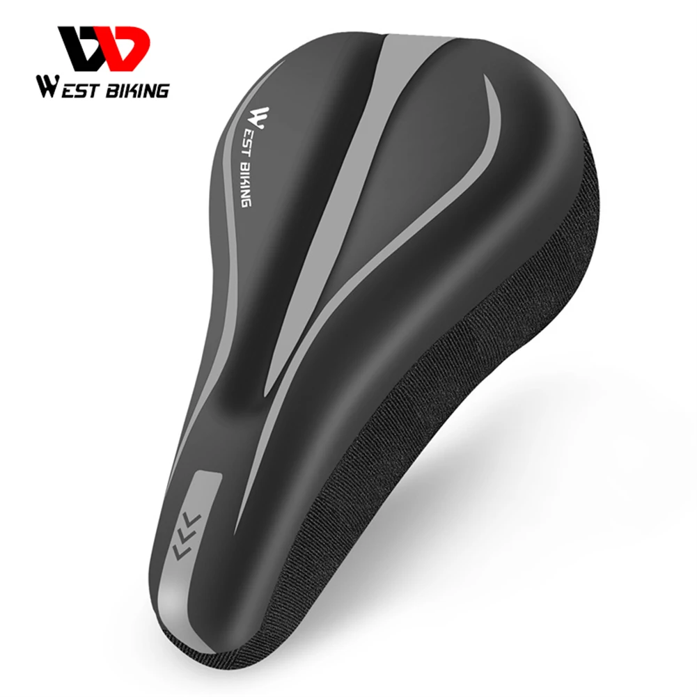 

WEST BIKING Bicycle Seat Saddle MTB Road Bike Saddle Mountain Bike Racing Saddle PU Breathable Soft Seat Ergonomic Cushion