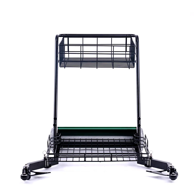 S705T SIBOASI Steel Automatic Pickup Cart With 290pcs Ball Capacity For Professional Athletes And School Tennis
