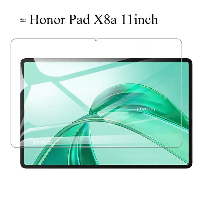 

For Honor Pad X8a 11inch 2024 HD Tablet Tempered Glass Clear Screen Protector for HONOR PadX8a PadX8A Full Cover Protective Film