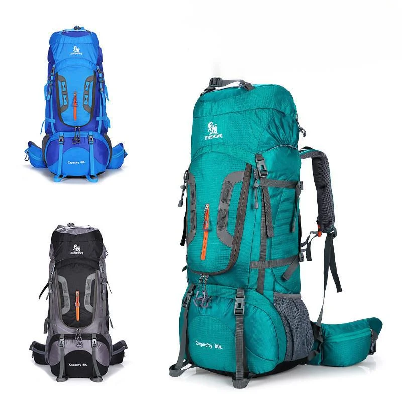 80L Camping Backpack Hiking Waterproof Travel Bags for Men Women Outdoor Trekking Rucksack Climbing Bag