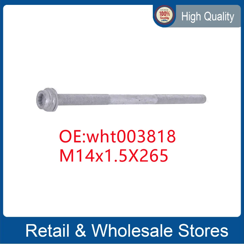 

M14x1.5X265mm Hex Bolt Control Arm Bolt WHT003818 For Audi VW WHT 003 818