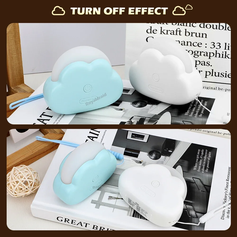 Hot Sales Cute Cloud Night Light Mini USB Wireless Adorable Cloud Shape LED Night Light For Bedroom Baby Children Creative Gift