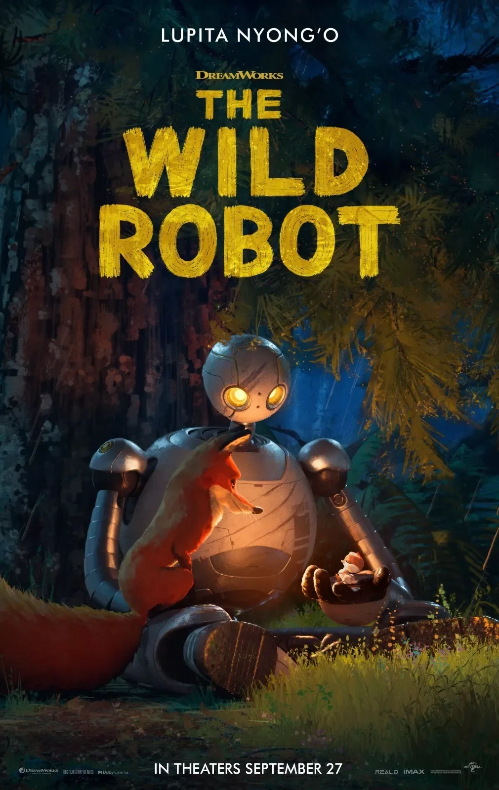 The Wild Robot Movie Print Art Canvas Poster For Living Room Decoration Home Wall Decor Picture