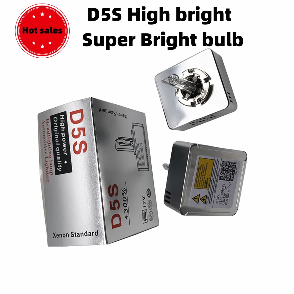 1/2pcs Car Bulbs D5S High bright Super Bright bulb D5S 6000K 25W 12V Xenon HID Bulb Headlight Car Accessories