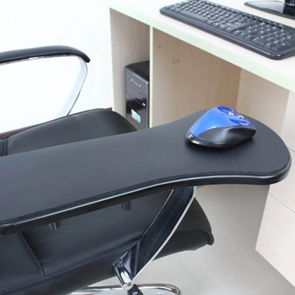 Hands Arm Support Wrist Rest Bracket Pallet Rack Home Office Computer Mouse Pad Chair Desk Attachment