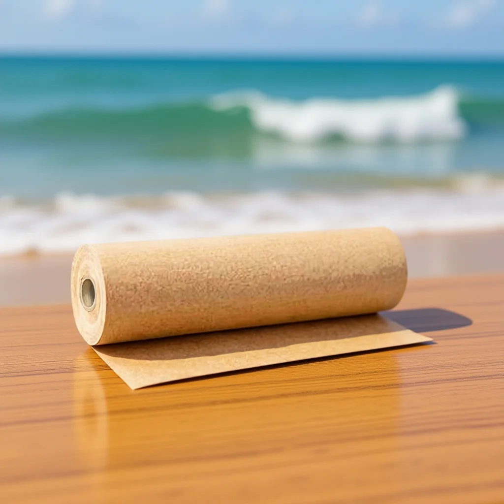 لفة ورق كرافت مادة تغليف الهدايا 1 لفة تصميم فارغ آمنة ممتازة لتقوم بها بنفسك تشكيلة زهور فنية ورق تغليف الهدايا