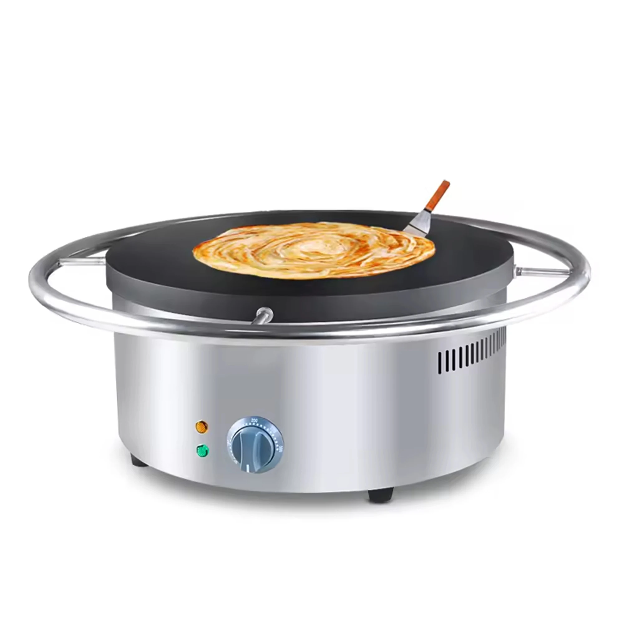 

New Design 110V Electric Non-Stick 45Cm Chinese Cookie Maker High Efficiency Temperature Control Stainless Steel Commercial