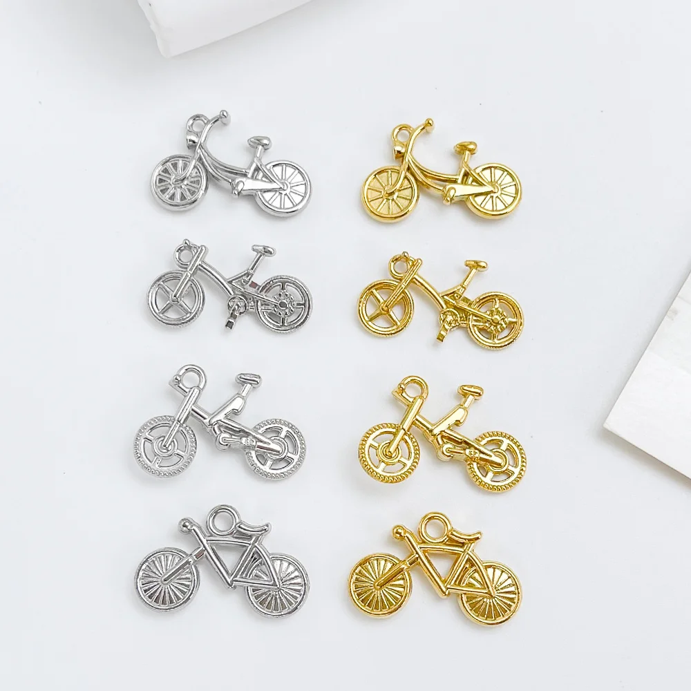 

Cordial Design 40Pcs Pendant For Necklace/Stainless Steel Charms/Bicycle Shape/Jewelry Findings & Components/Hand Made #195589