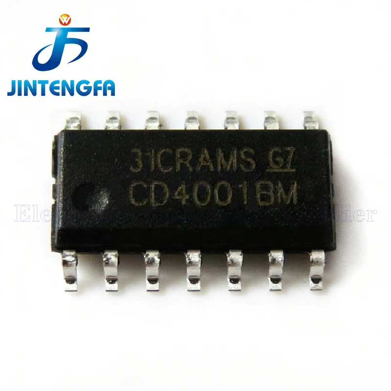10PCS CD4001BCM SOP14 CD4001BM CD4001 SOP-14 Auf Lager IC Chipset – Detail 2