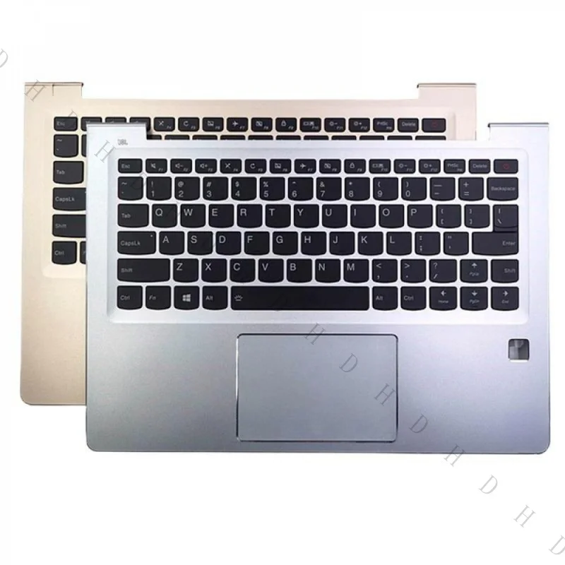 U+For Lenovo Xiaoxin Air 13 Pro 710s Plus C Shell Palmrest With Backlit Keyboard US Layout Laptop Replacement Part