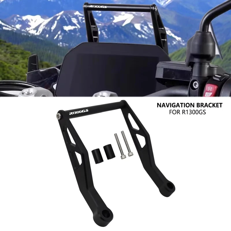 

For BMW R1300GS R 1300 GS ADV R1300 GS 2023 2024 Motorcycle GPS Smart Phone Navigation Mount Mounting Bracket Adapter Holder