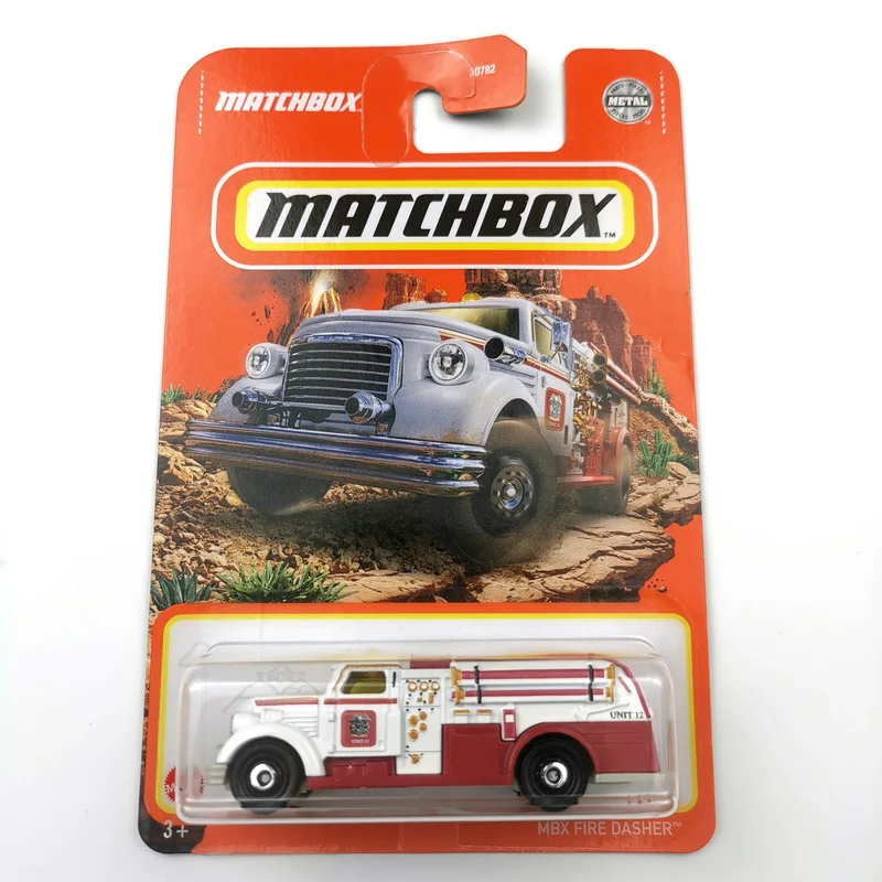 2023 Matchbox Cars  MBX FIRE DASHER 1/64 Die-cast Model Car Toy Vehicles