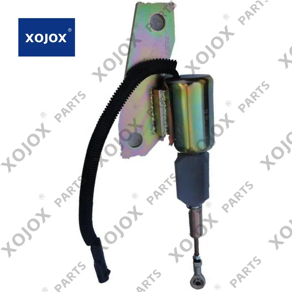 

XOJOX Fuel Shutoff Solenoid Valve 24V 5267132 3991625 SA-4959-24 For Cummins Engine 6BT 5.9L For X Excavator R200-5 R225-7 R335-