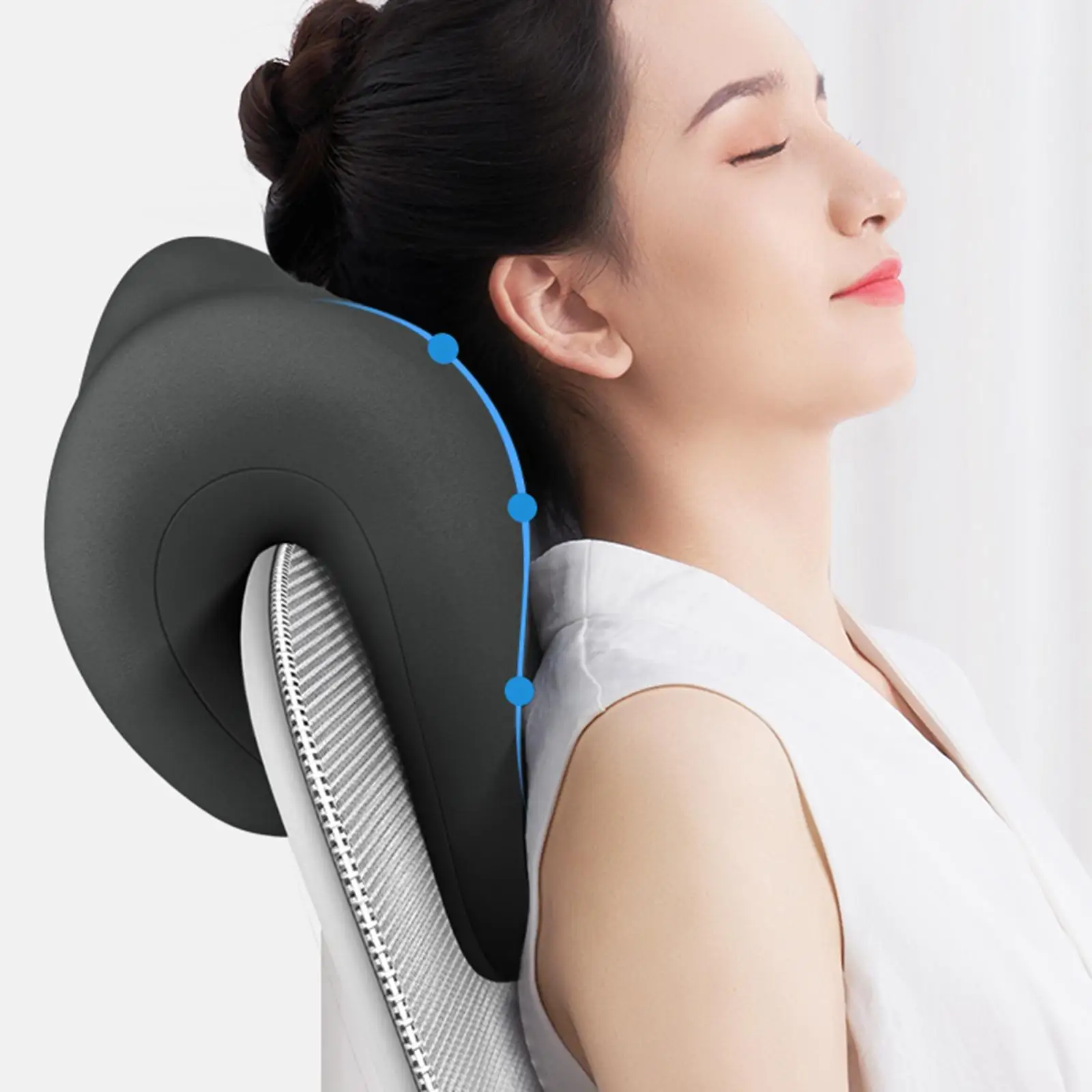 

Support Pillow for Office Chair Multi Use Soft Supplies Cervical Pillow Prone Pillow for Bedroom Sofa Working Home Indoor Office