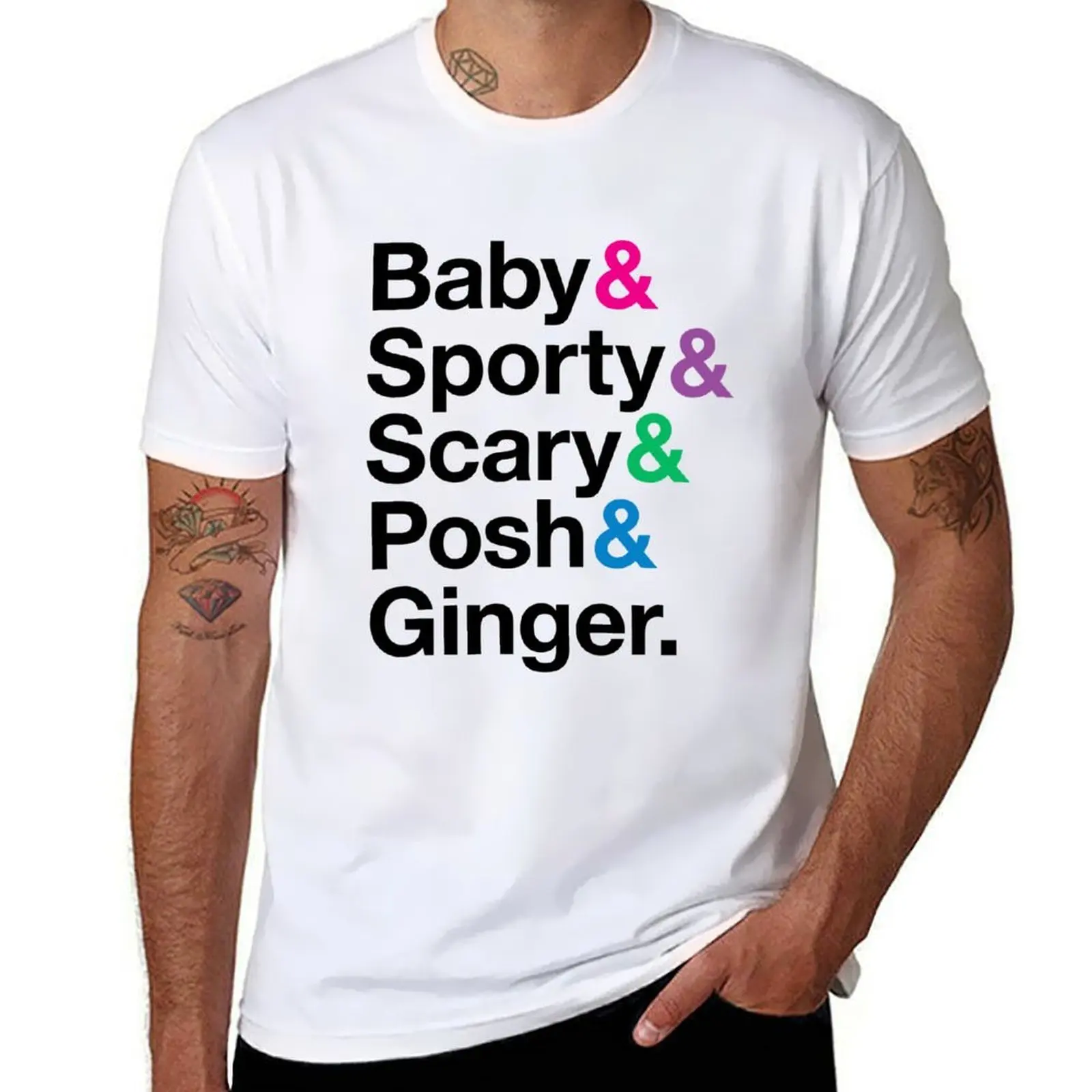 

Spice Names & Ampersand Style T-Shirt t shirts for man graphic funny t shirts for man slim fit T-Shirt