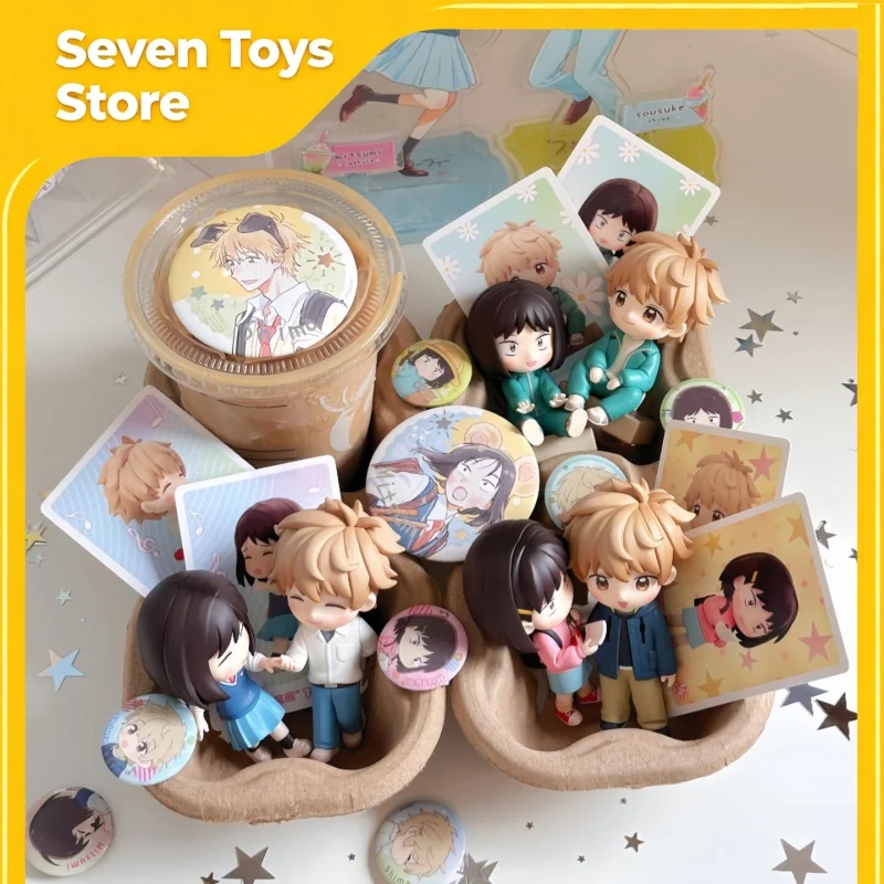 Skip And Loafer Shining Series 2 Caja Sorpresa con Figura de Mitsumi Iwakura Shima Sousuke, Caja Misteriosa, Juguete Coleccionable, Decoración, Regalo de Cumpleaños