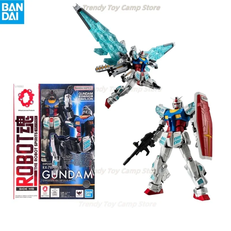 【Disponibile】 KIT MODELLO originale Bandai ROBOT SOUL RX-78F00/E Action Figure Modello Giocattoli Regali per ragazzi da collezione