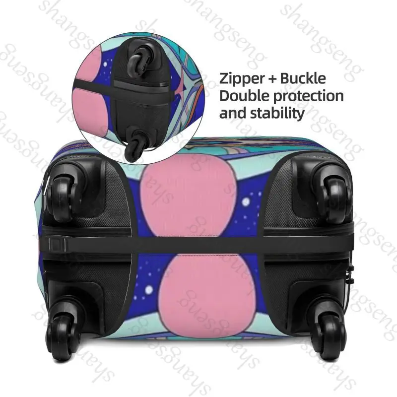 Amulet from the Evil Eye Magic Eye Travel suitcase protective case, suitcase cover, elastic washable Luggage cover, 18-32 in