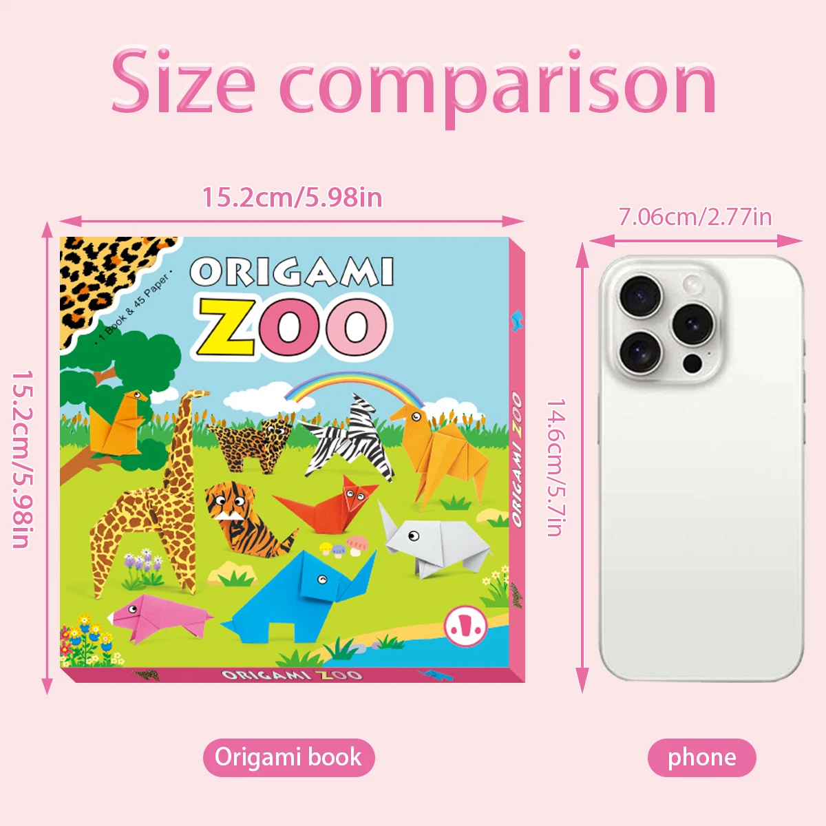 Kids DIY Origami Zoo Craft Kit - огляд і ціна Art Craft Zoo