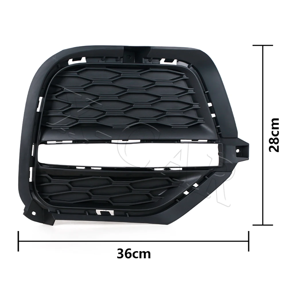 Front  Fog Lamp Cover LED Daytime Running Lights Molding Trim Strip Fog Lamp Grille For Chery Tiggo 3 4 2020-2021 5X 2019