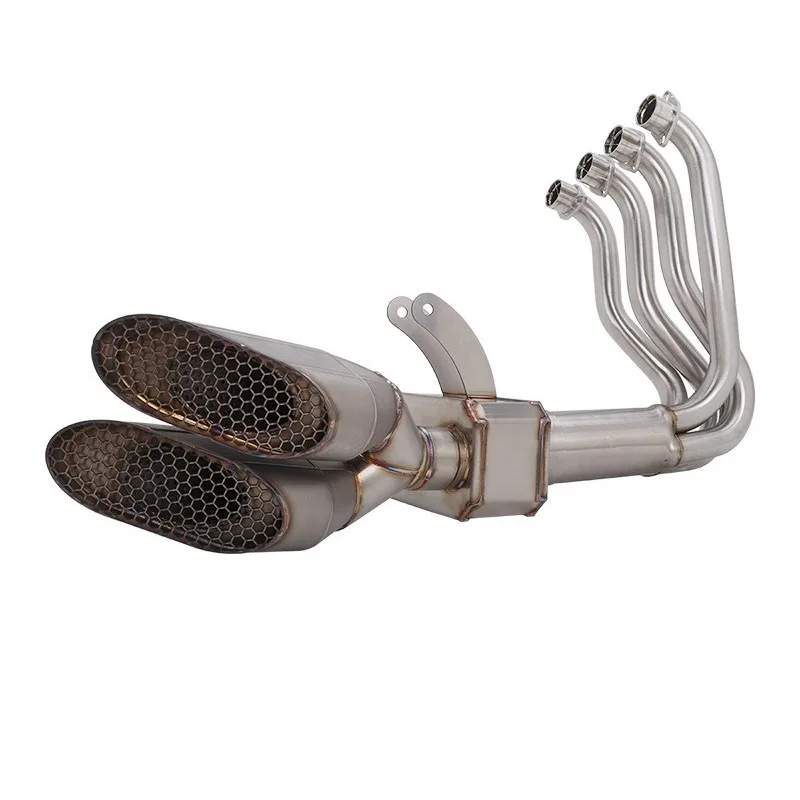 Exhaust pipe modification: dual outlet with backpressure full-stage valve exhaust