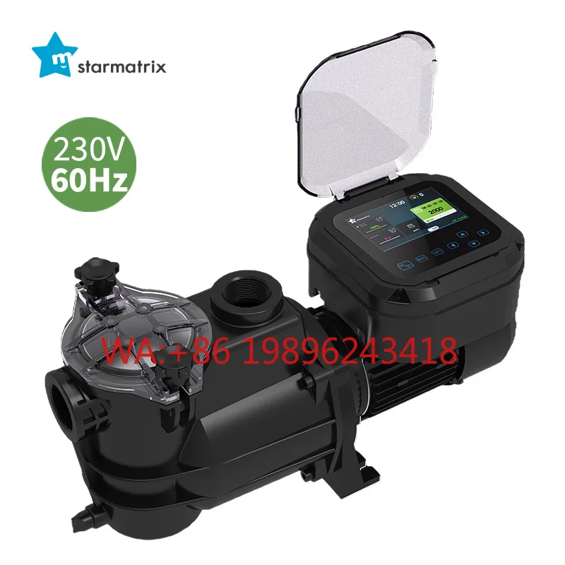 

STARMATRIX 230V/60HZ Energy Star Variable Speed Pool Pump for Both Inground Pool and Above Ground Pool
